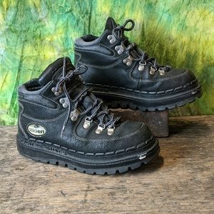 Black Sketchers Jammers Platform Tough Shoes / Boots. Y2k women's 8